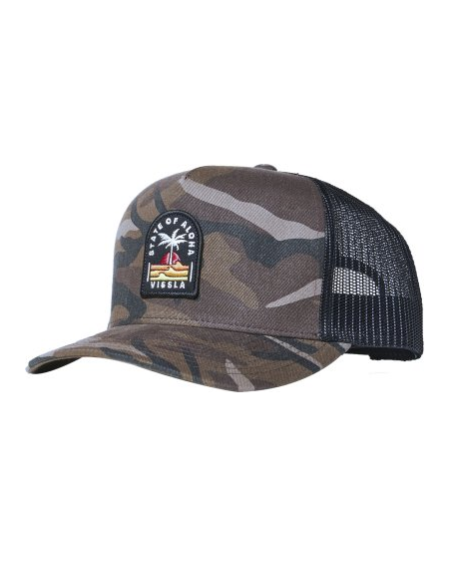 VISSLA CASQUETTE SOLID SETS ECO TRUCK CAMO (VISSLA (VA)) | Accessoires - Surf | Cendres de Lune - SARL ROBA Ajaccio