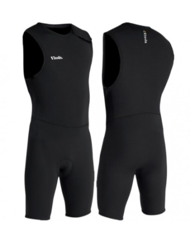 VISSLA SHORT JOHN 2/2 BLACK