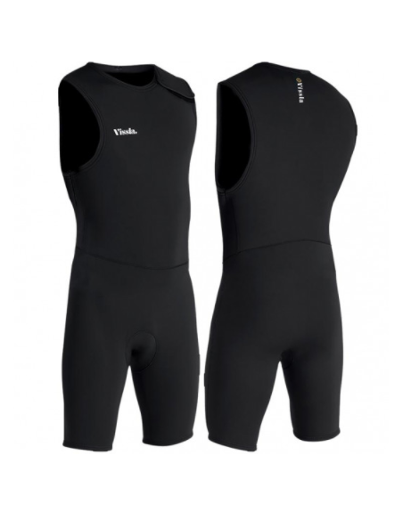 VISSLA SHORT JOHN 2/2 BLACK