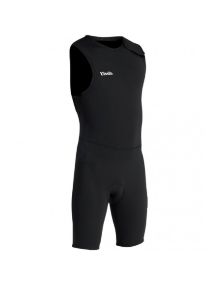 VISSLA SHORT JOHN 2/2 BLACK