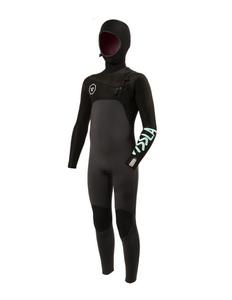VISSLA 7SEAS BOYS 5/4/3MM HOODED (VISSLA (VA)) | Neoprene - Surf | Cendres de Lune - SARL ROBA Ajaccio