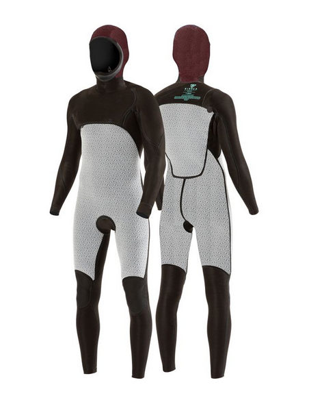 VISSLA 7SEAS BOYS 5/4/3MM HOODED (VISSLA (VA)) | Neoprene - Surf | Cendres de Lune - SARL ROBA Ajaccio