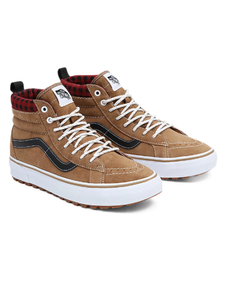 VANS SK8-HI MTE-1 PLAID BROWN/BLACK (VANS) | Pop Up - Surf Concept - Cendres de Lune | Cendres de Lune - SARL ROBA Ajaccio