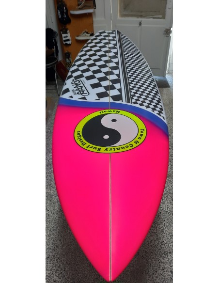 TOWN & COUNTRY SURFBOARD HRT 5' 10 19"1/4  2"1/2  30.09L