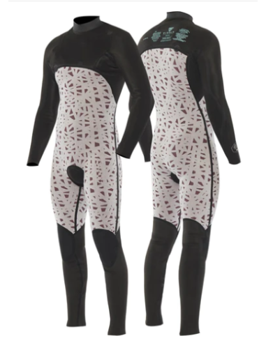 VISSLA HIGH-SEAS 2.0 4/3MM OYSTERPRENE FULL WETSUIT