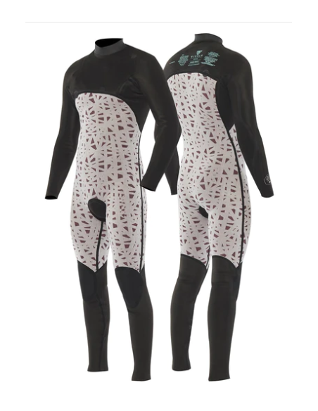 VISSLA HIGH-SEAS 2.0 4/3MM OYSTERPRENE FULL WETSUIT