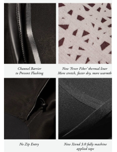 VISSLA 7 SEAS RADITUDE BOYS 4/3M BLACK/SUN