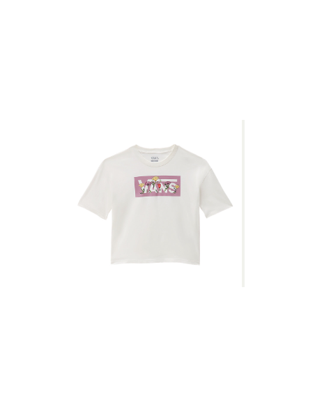 VANS GIRL T-SHIRT TUSSY BOXY FLOWER