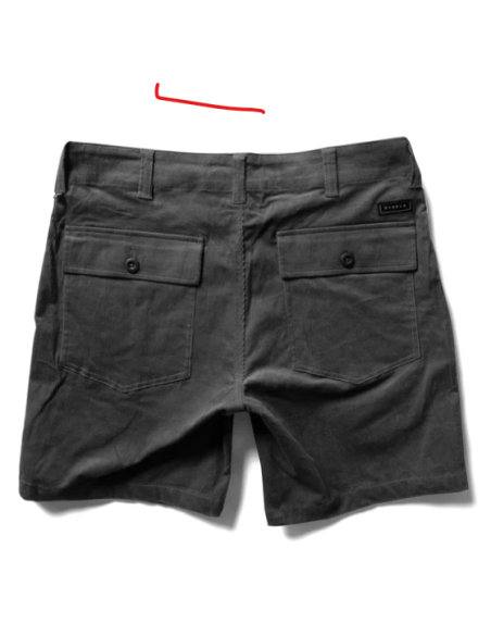 VISSLA WORK SHORT DRILLS CORD 17.5"
