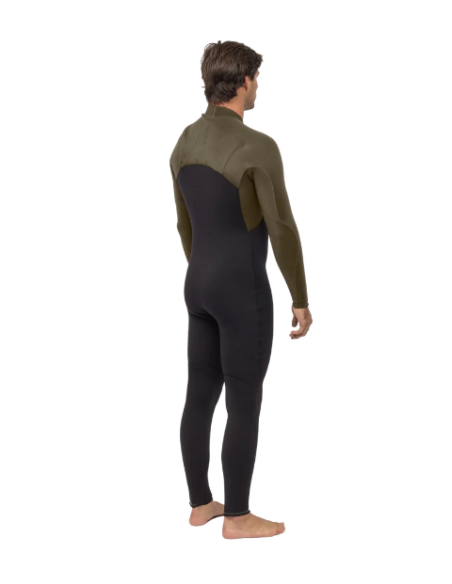 VISSLA HIGH-SEAS 2.0 4/3MM OYSTERPRENE FULL WETSUIT