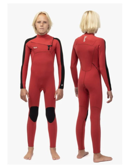 VISSLA 7 SEAS STRIPPER BOYS RED 4/3MM