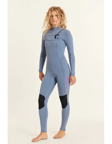 SISSTREVOLUTION 7 SEAS WOMEN 4/3 CHESTZIP FULL WETSIUT 22/23