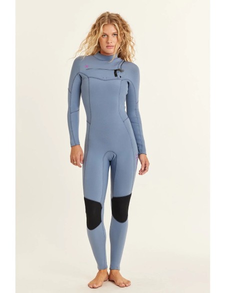 SISSTREVOLUTION 7 SEAS WOMEN 4/3 CHESTZIP FULL WETSIUT 22/23