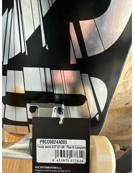 Skateboard Complet PLAN B Focus Joslin 8"