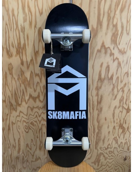 Skateboard Complet SK8 Mafia House Logo Black 7.75"