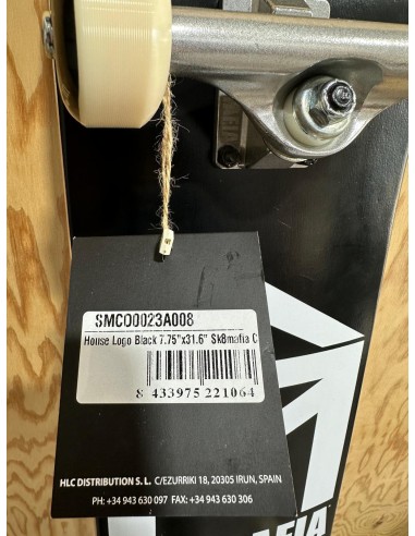 Skateboard Complet SK8 Mafia House Logo Black 7.75"