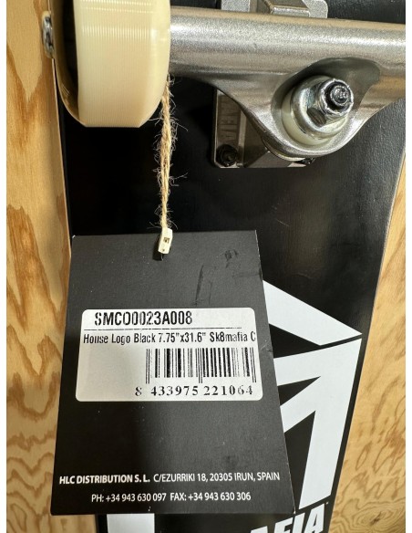 Skateboard Complet SK8 Mafia House Logo Black 7.75"